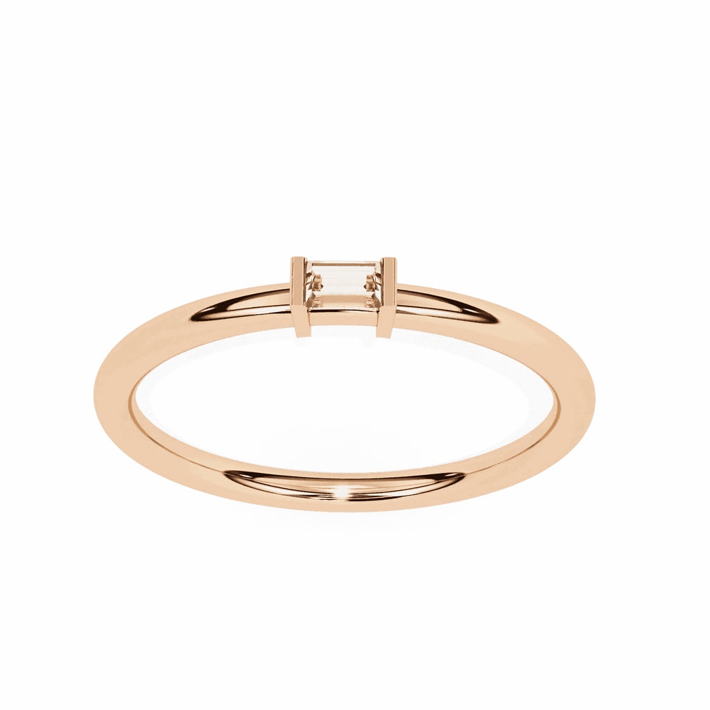 Shattering Convention Moissanite Diamond Ring - Aventus