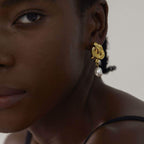 Pearl Love Knot Earrings - Aventus