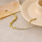 Hybrid Tennis Chain Bracelet - Aventus