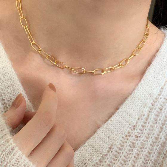 Simple Chain Necklace - Aventus