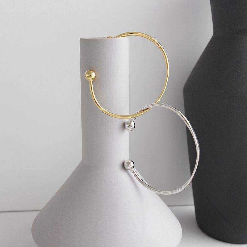 Simple Open Bangle Bracelet - Aventus