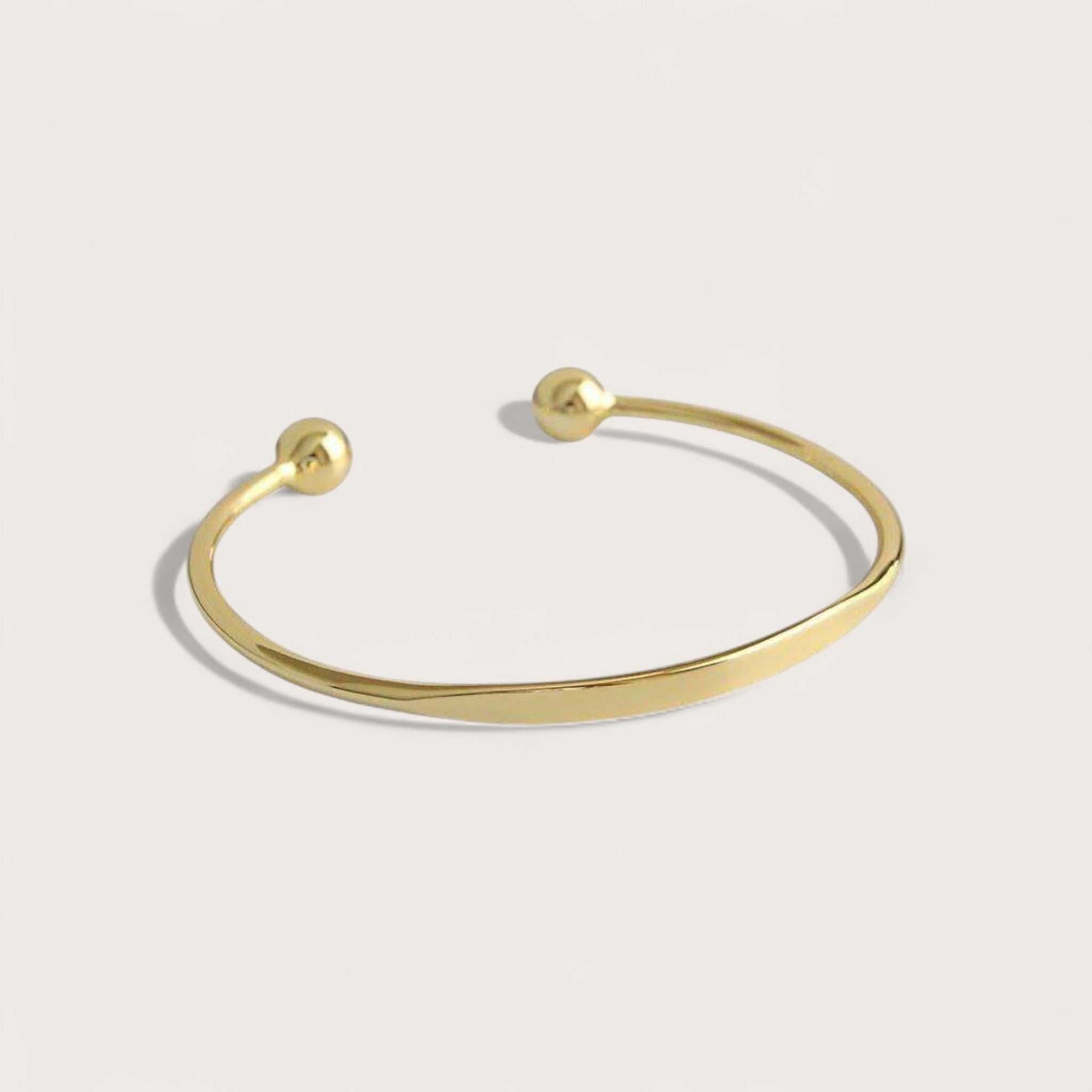 Simple Open Bangle Bracelet