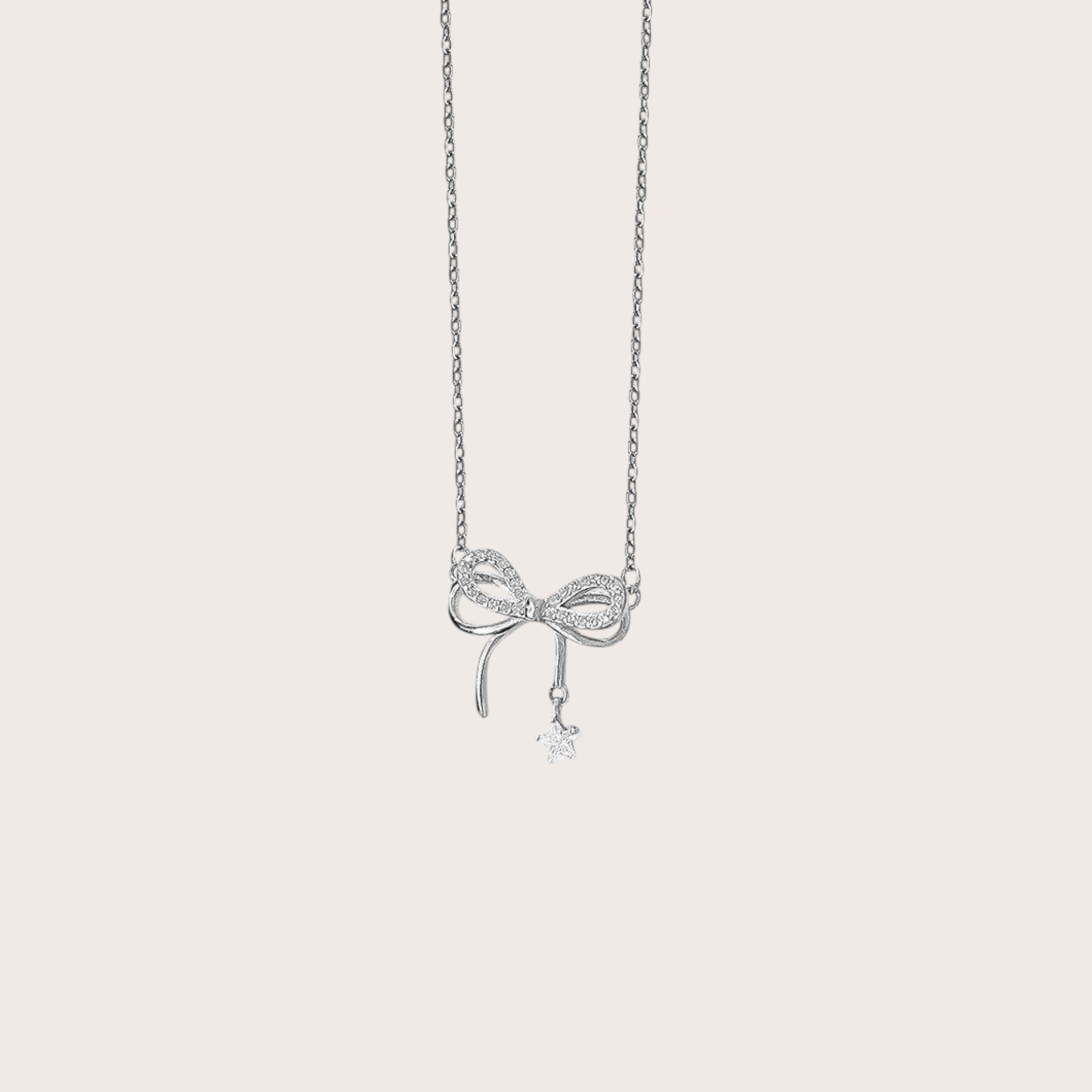 Star Bow-tie Necklace