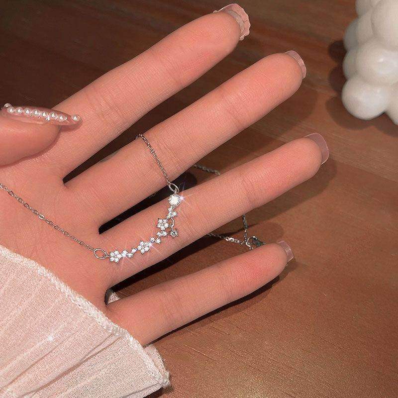 Sterling Silver Arc Necklace - Aventus