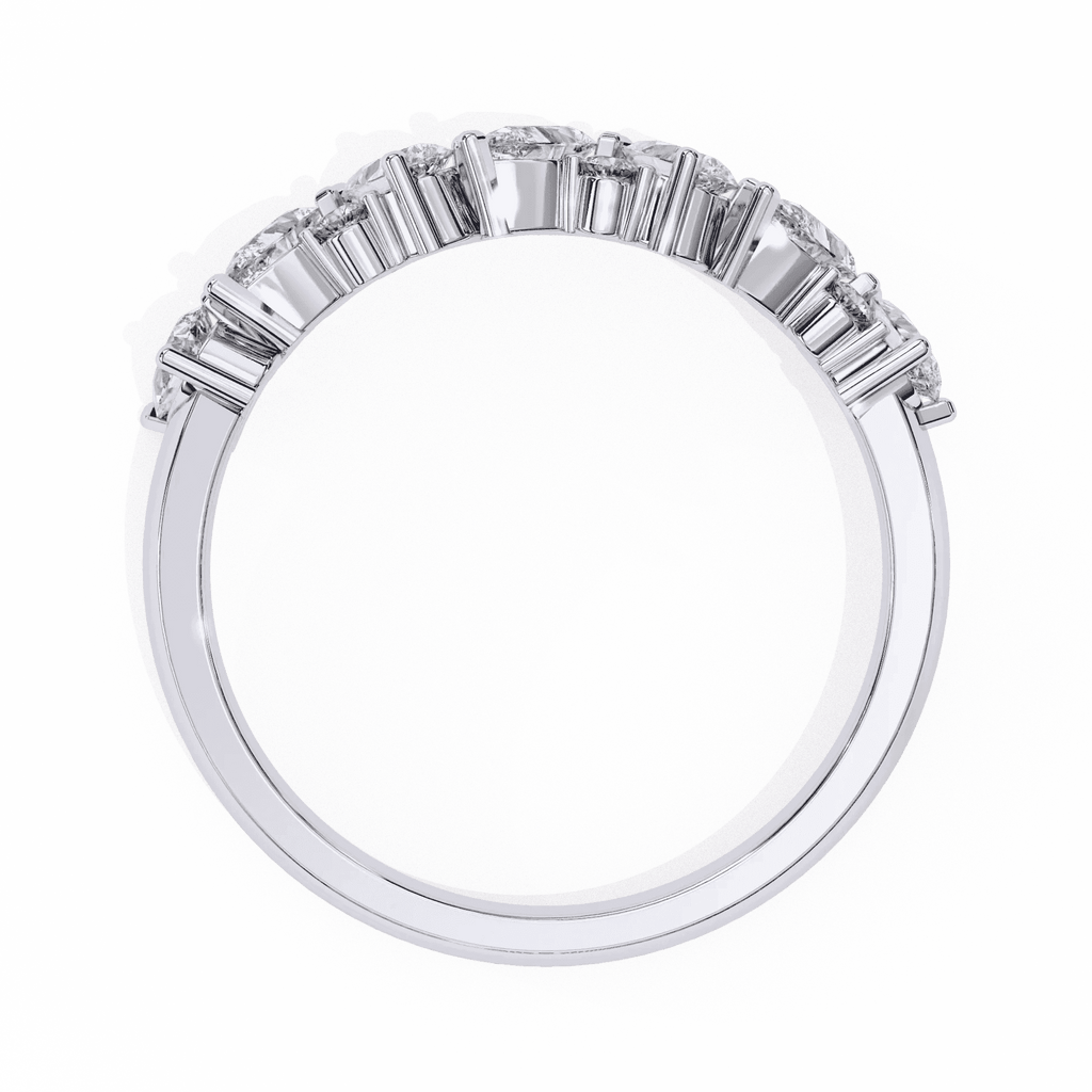 Thorn Edgy Botanical Moissanite Diamond Ring - Aventus