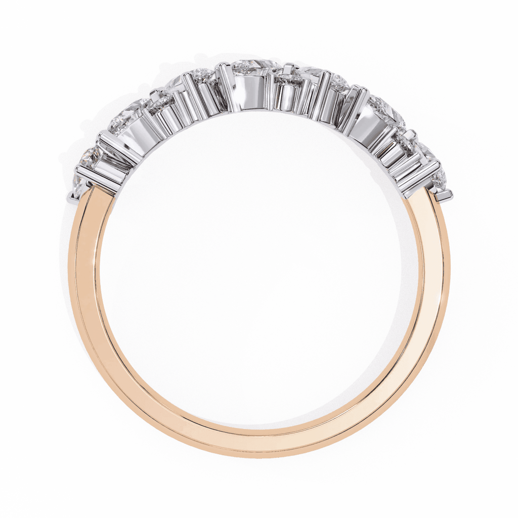 Thorn Edgy Botanical Moissanite Diamond Ring - Aventus