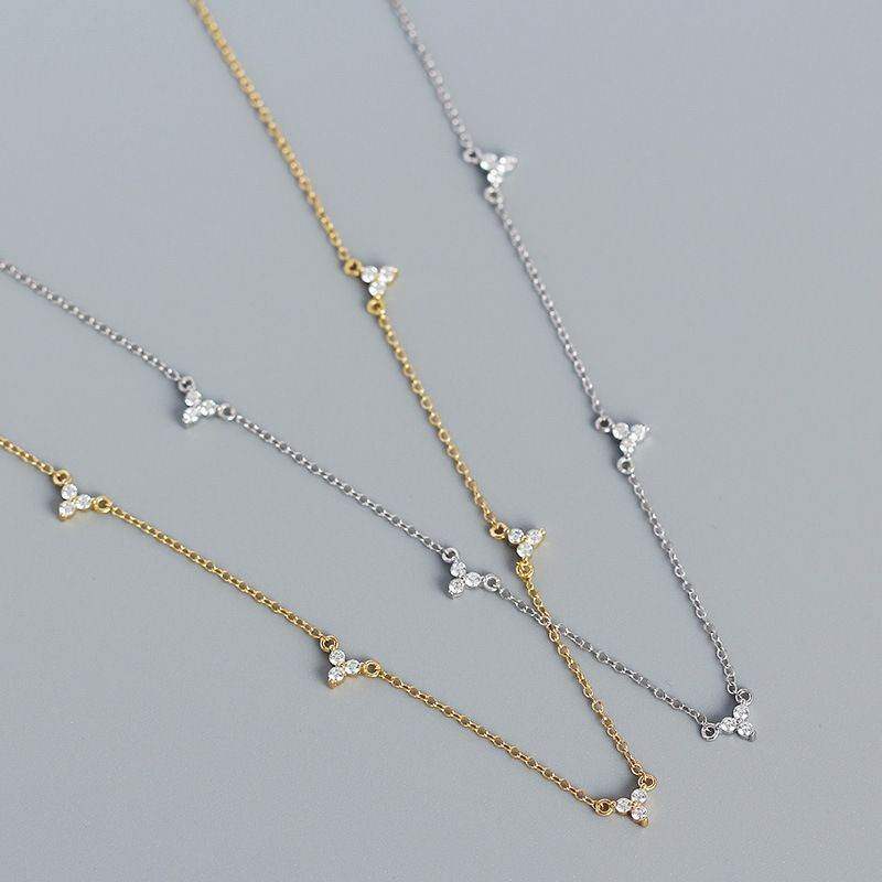 Three Leaf Clover Neckalce - Aventus