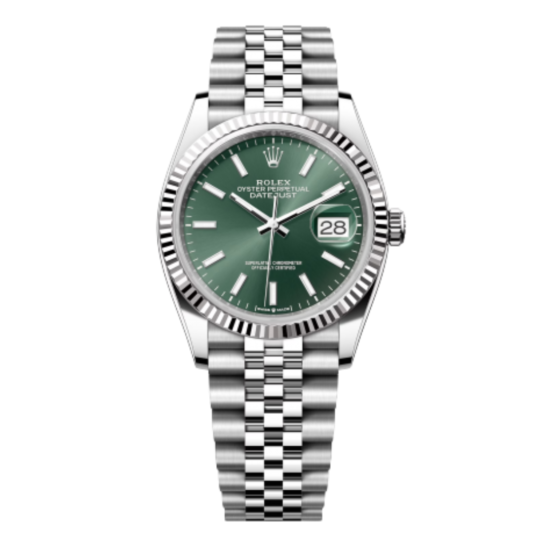 Datejust II 41 / 36mm Mint Green Dial 278274