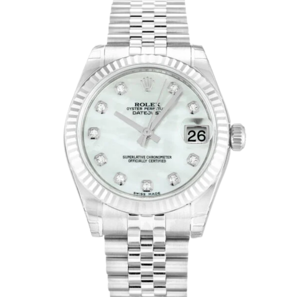 Datejust Mother of Pearl – White Dial 178274