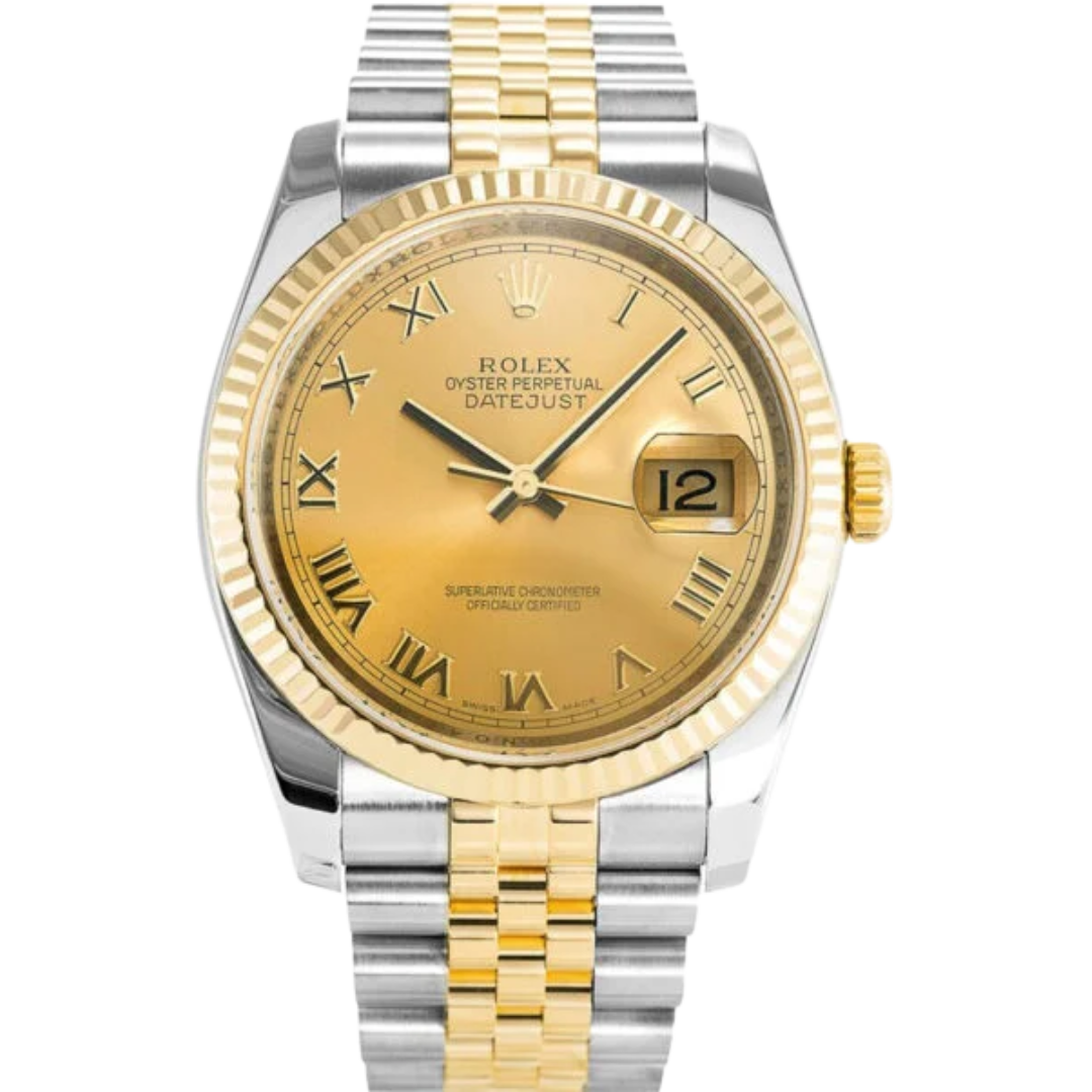 Datejust II 41 / 36mm Gold Dial 116233