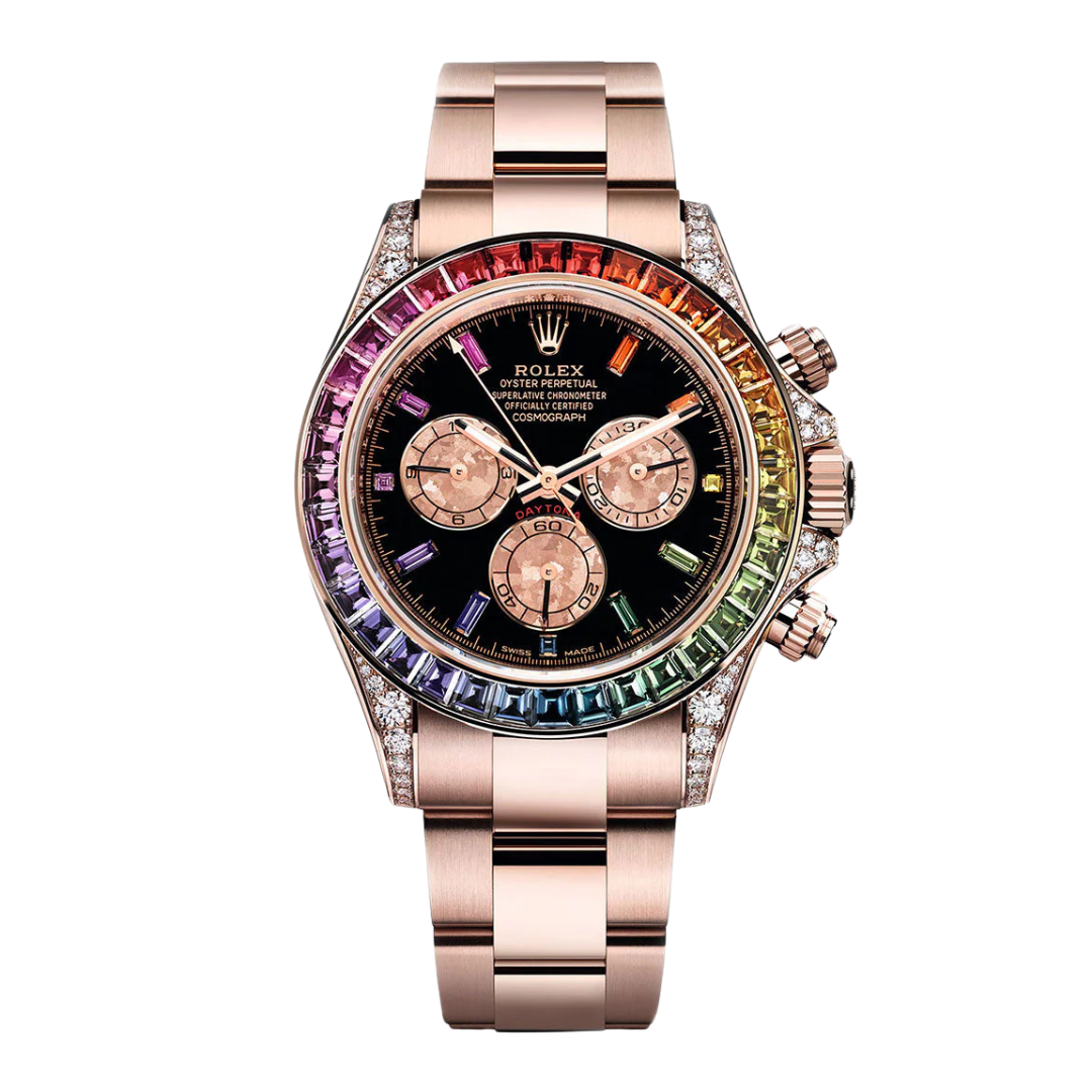 Daytona "Rainbow Daytona" Black Dial 116598 RBOW