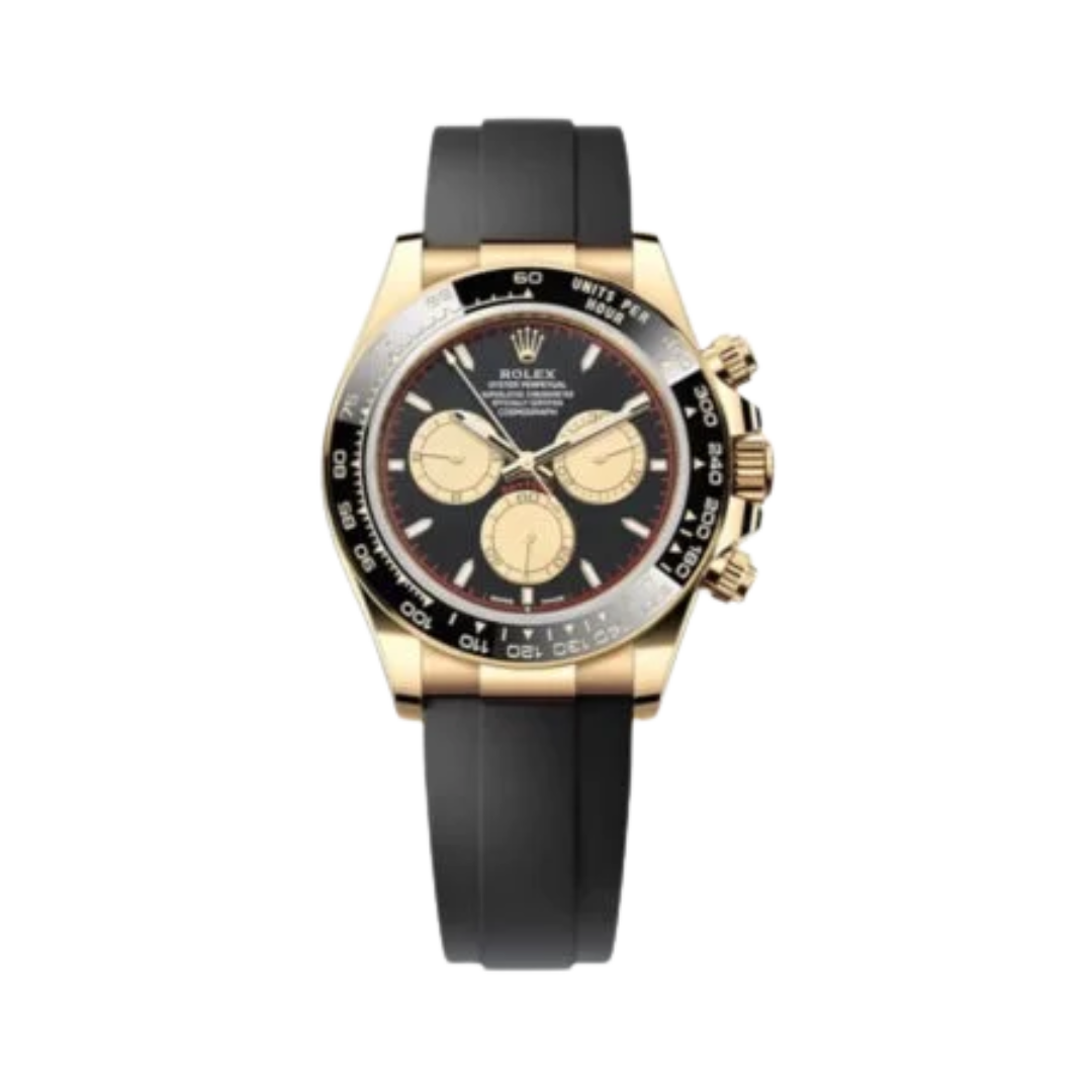 Daytona 40 mm Intense black Dial 126518LN