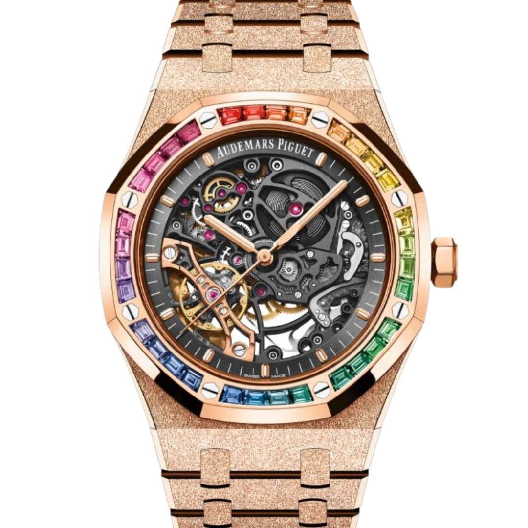 Royal Oak Frosted Gold Skeleton 15412OR.YG.1224OR.01-B