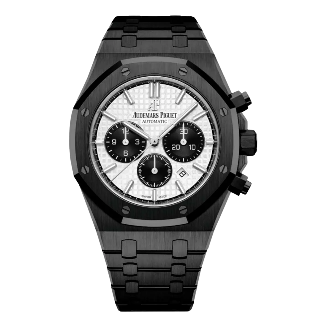 Royal Oak Chronograph White Dial 26331ST.OO.1220ST.03-PVD