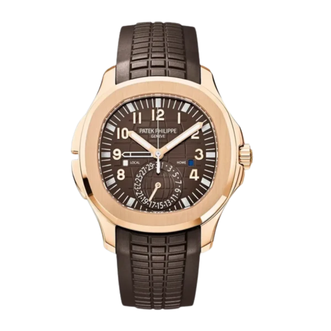 SUPERCLONE Aquanaut Travel Time Brown Dial 5164R-001