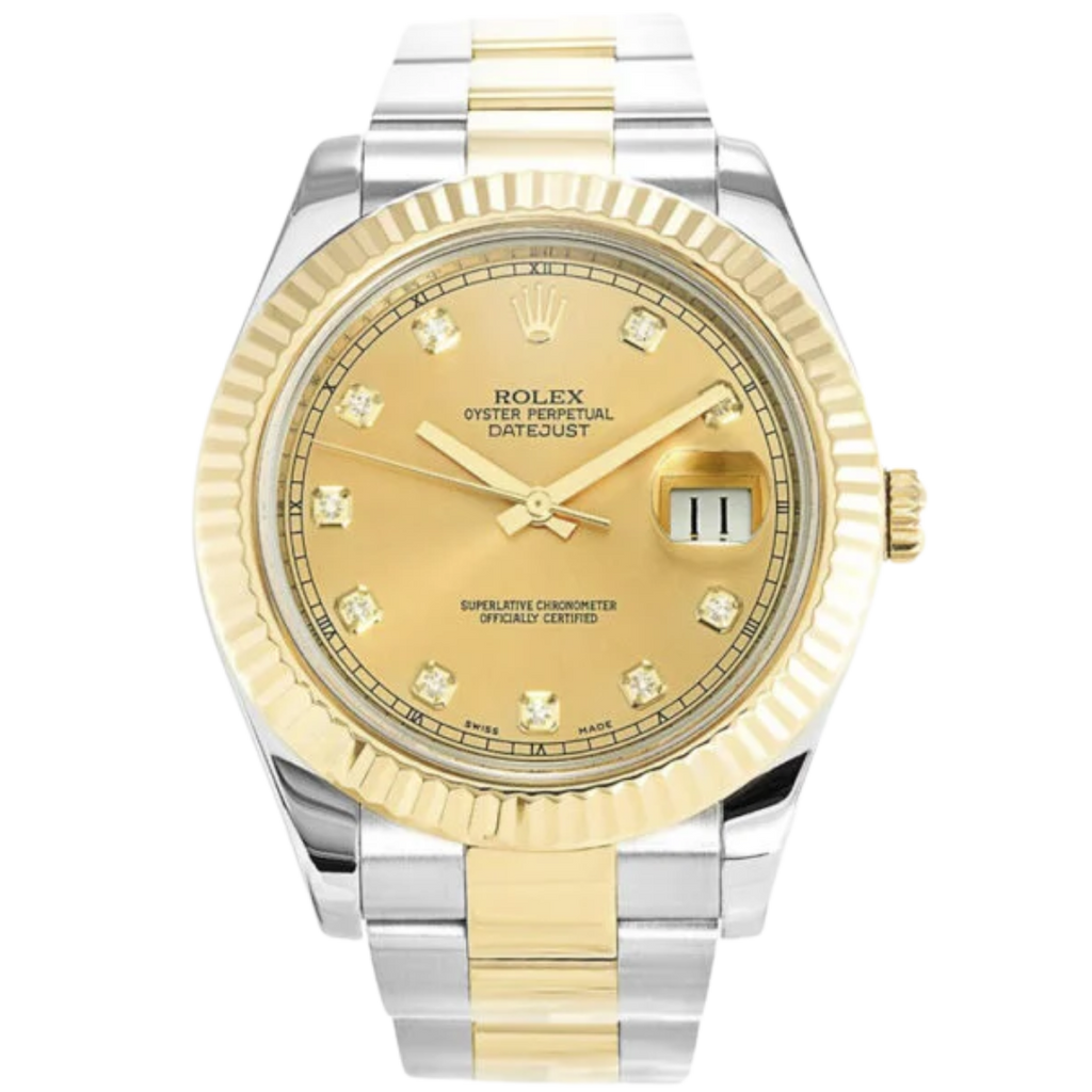 Datejust II 41 / 36mm Gold Dial 116333