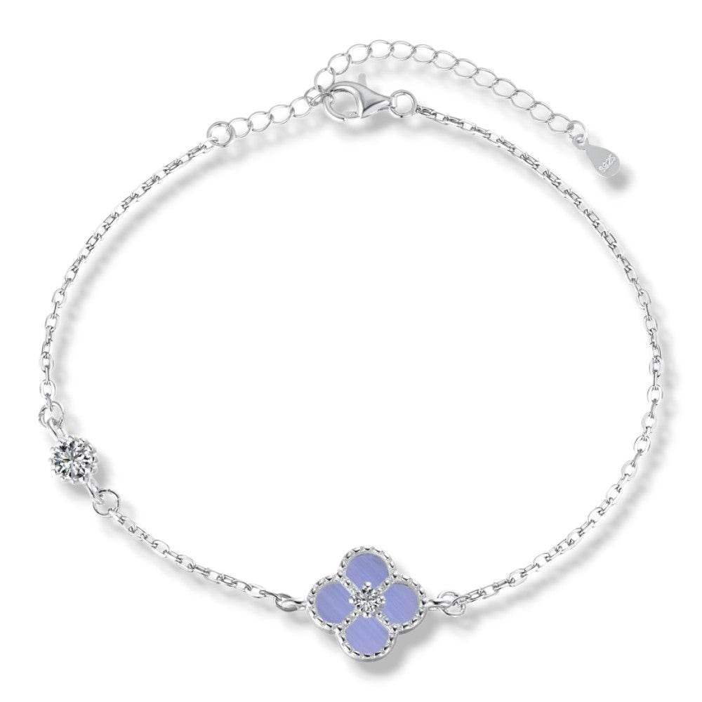 Lilac Clover Bracelet - Aventus