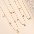 Whimsical Clover Necklace - Aventus